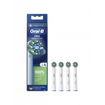 Cabeças de escova de substituição Oral-B Pro CrossAction, 4 unid.
