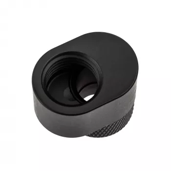 XSPC G1/4 Rotary 7mm Offset Fitting - preto mate