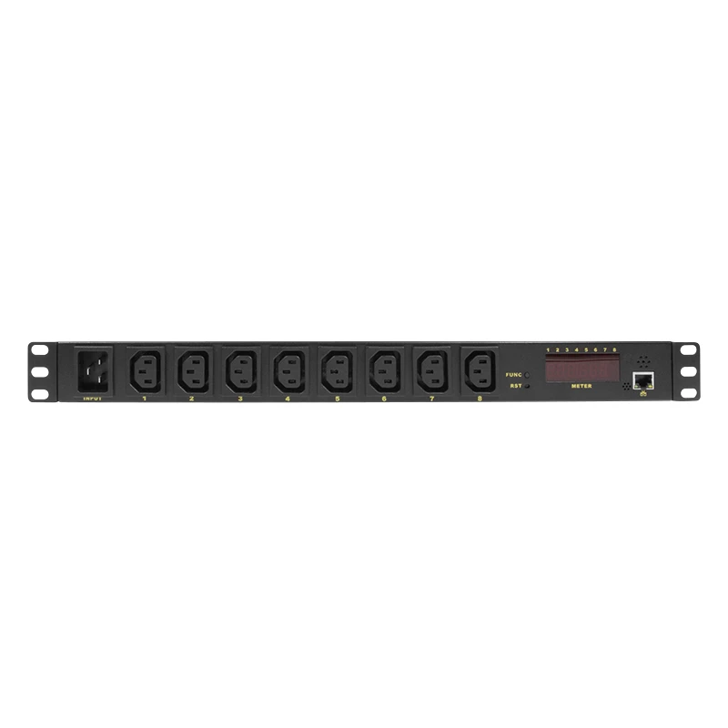 Logilink IP PDU Control Unit - Unidade de distribuição de energia (para montagem em rack) - corrente alternada 110-240 V - Ethernet - entrada IEC 60320 C20 - saída