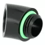 Adaptador Barrow 45° G1/4 rosca macho para G1/4 rosca fêmea, preto TDWT45-V2 B