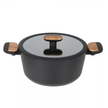 Panela de barro RESTO 93188 panela para fogão, 24 cm, 4,4 L