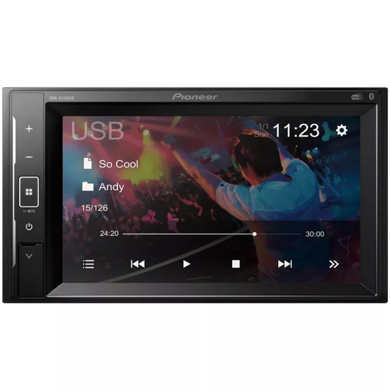 Autorrádio DMH-A240DAB 2 DIN (Double-DIN), 50 Watt (1026779)