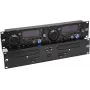 Leitor de DJ CD/MP3 Omnitronic XDP-3002 duplo deck com suporte USB
