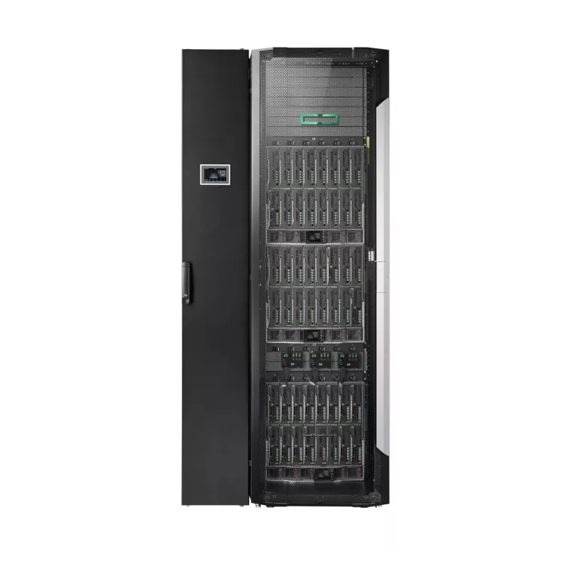 Kit defletor de ar HPE P65106-B21 preto prateado 1 ventoinha