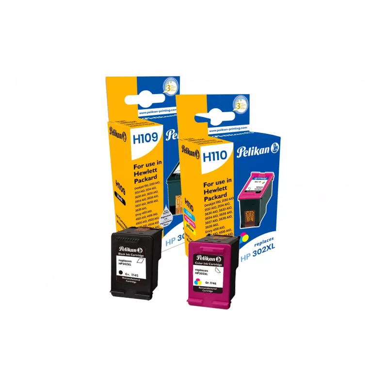 Pelikan 4950870 - 480 páginas - 330 páginas - preto - ciano - magenta - amarelo - 2 unid.