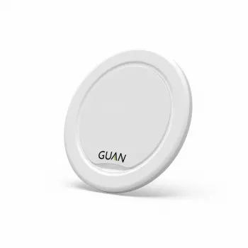 Carregador de anel MagSafe GUAN GA-SPG23PWHT branco — acessório magnético compatível com MagSafe para iPhone
