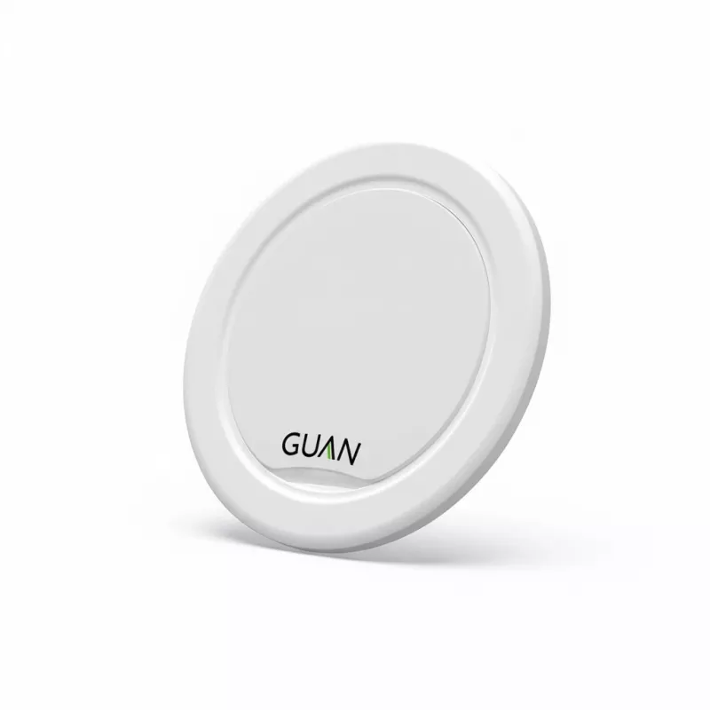 Carregador de anel MagSafe GUAN GA-SPG23PWHT branco — acessório magnético compatível com MagSafe para iPhone