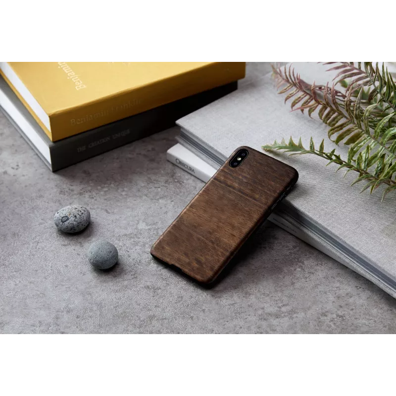 Capa para telemóvel man and wood para iPhone XS Max — koala preto