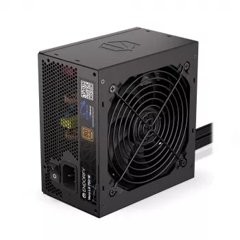 Fonte de alimentação ENDORFY Vero L6 750 W, 24 pinos ATX, 80 PLUS Bronze, ventoinha de 120 mm, preto