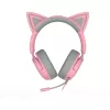 Auscultadores Razer Kraken Kitty V3 X — Com fios, USB Type-A, Over-Ear, 20–28kHz, cabo de 1,3 m, Rosa