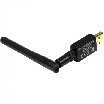 Adaptador USB Wi-Fi/Bluetooth INTER-TECH EP-119, Wi-Fi 5 (802.11ac) dual-band 600 Mbit/s