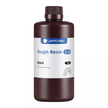 Resina fotopolimérica AnyCubic Tough Resin 2.0 preto 1 kg SRX2BK-101A