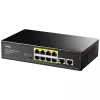 Cudy FS1010P Switch de rede Fast Ethernet (10/100) Power over Ethernet (PoE) preto
