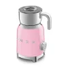 Espumador de leite automático Smeg MFF11PKEU rosa aço inoxidável 500W