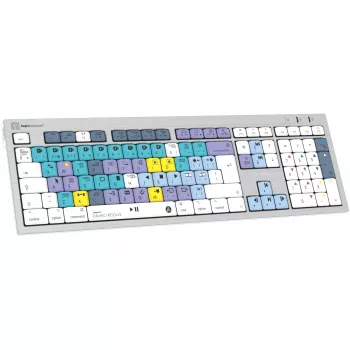Logickeyboard LKB-RESC-CWMU-UK teclado Office USB QWERTY inglês