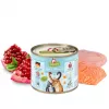 Comida húmida para gatos Fox4Pets DeliCATessen Salmão e Peru 200 g — sem cereais, sem glúten, alimento completo para gatos adultos