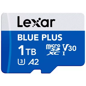 Cartão de memória microSD 1TB C10 A2 U3 V30 170MB/s Blue Plus
