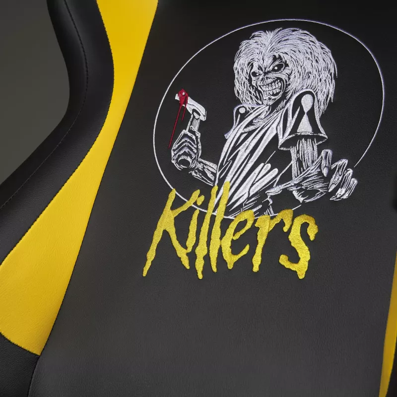 Cadeira gaming SUBSONIC Subsonic Pro Iron Maiden Killers — design ergonómico, altura ajustável
