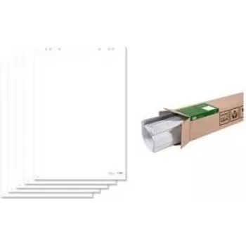 Bloco para flipchart Sigel MU166 — 100 folhas em branco, 680 × 990 mm, branco