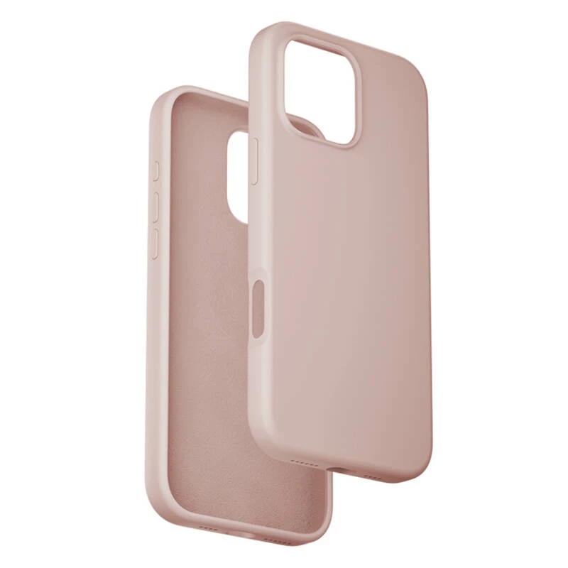 Capa protetora MagSafe Vention KUHP0-40 para iPhone 16 Pro Max, rosa, compatível com MagSafe, bordas amortecedoras de choques