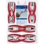 CONJUNTO DE ALICATES PARA ANÉIS DE SEGURANÇA KNIPEX 8 peças