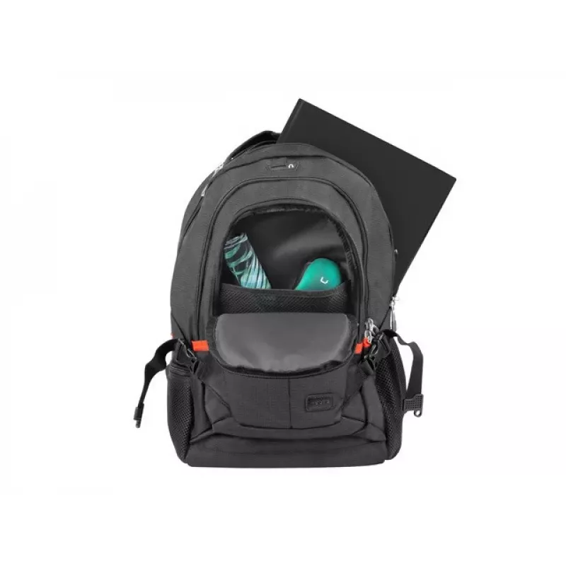 Mochila casual NATEC NTO-1703 preto poliéster