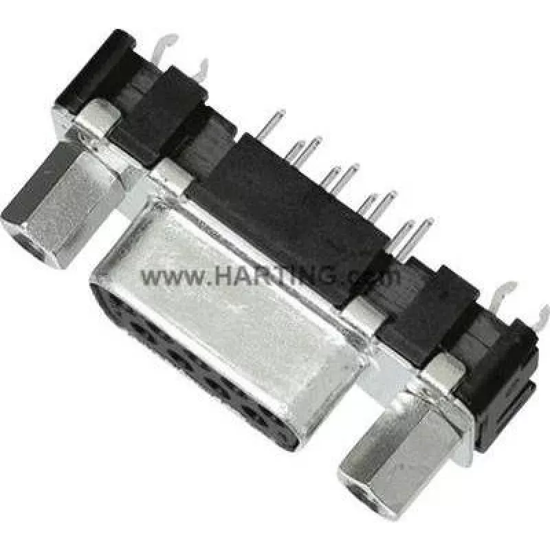 Conector de fios D-Sub 2 Harting 09 66 251 6513