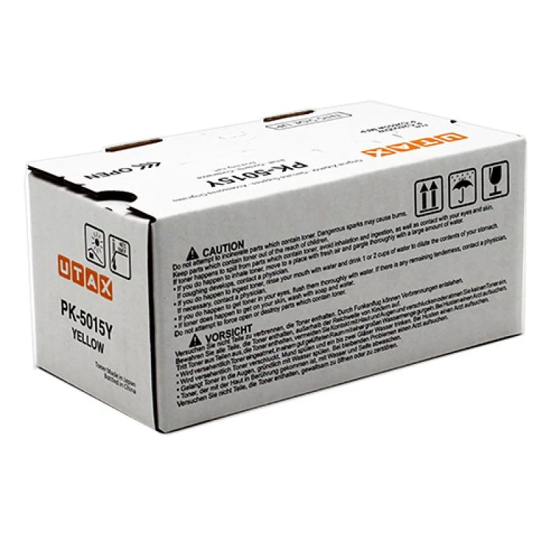 Utax 1T02R7AUT0 PK-5015Y cartucho de toner para P-C2650DW/P-C2655W, 3000 páginas, amarelo