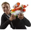 Blaster de brinquedo HASBRO Nerf BattleScout ICS-10 FFP B1756F030 – blaster de dardos de espuma, tiro único, calha tática