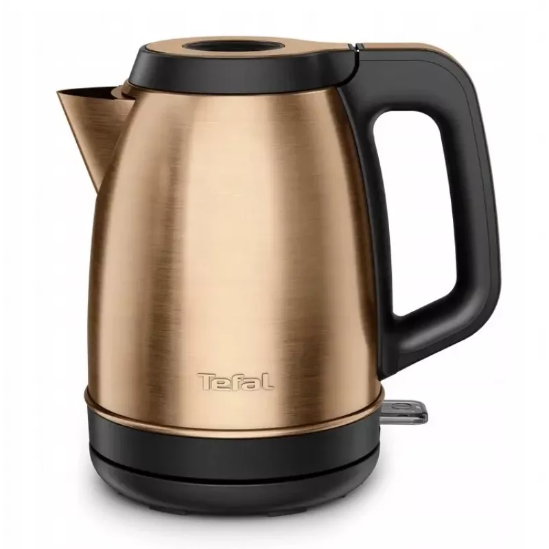 Chaleira elétrica Tefal 1,7 L 2400 W preto/cobre