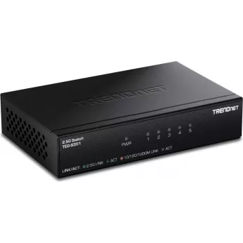TRENDnet SWITCH 2.5G DE 5 PORTAS - Switch (TEG-S351)