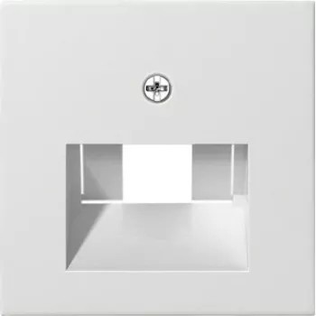Placa de parede / tampa de interruptor Gira 027003, branca, design convencional, 1 unidade