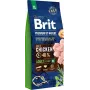 Ração seca para cães Brit Premium by Nature Adult XL 15 kg — frango e salmão, 28 % proteína, 16 % gordura