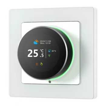 Termostato inteligente Avatto WT20R-WH-3A-W WiFi — regulador de temperatura ambiente com WLAN e modos de poupança de energia