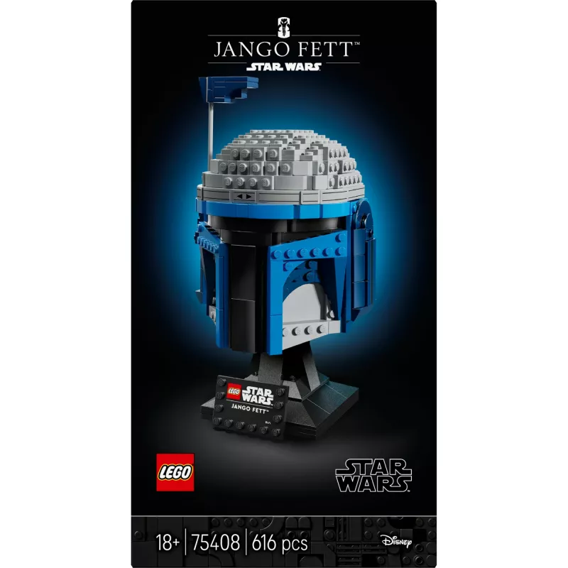 LEGO Star Wars 75408 Capacete de Jango Fett, 616 peças, 18+