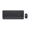 Logitech Signature MK650 for Business - Conjunto teclado e rato - Sem fios - 2,4 GHz, Bluetooth LE - QWERTY - Espanhol - Grafite