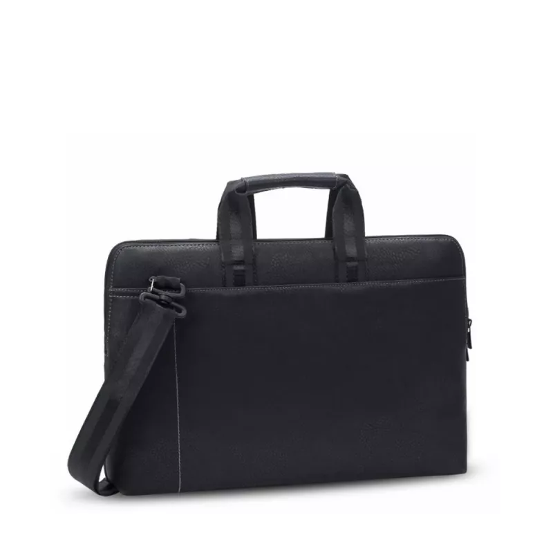 Rivacase Orly 8930 bolsa para portátil de 15,6 polegadas (39,6 cm), PU, preta