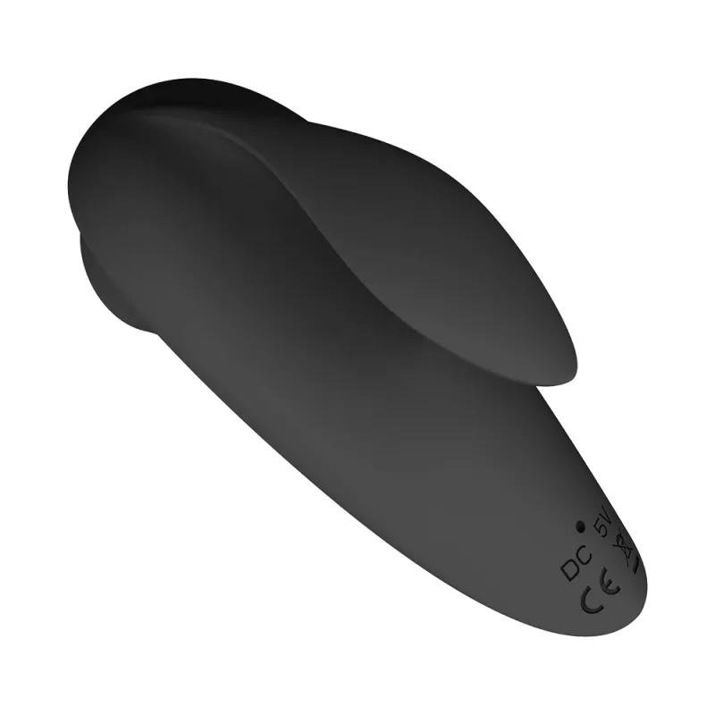 Massageador de clítoris Erolab Dolphin VVS01b preto — à prova de água, recarregável