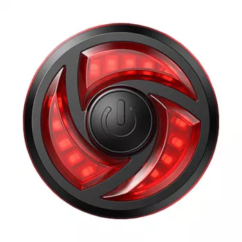 Luz traseira Superfire BTL02 USB, bateria 330 mAh, recarregável por USB, luz traseira de segurança