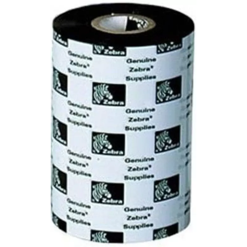 Fita de transferência térmica de resina Zebra 4800 Performance 450 m preto