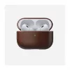 Capa Nomad Modern Leather Case — couro, microfibra, policarbonato, castanho