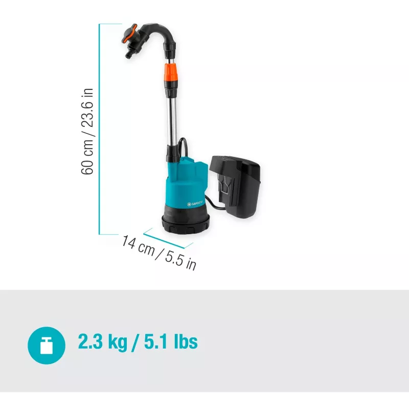 Acessório de jardinagem Gardena 14602-66 2000 L preto