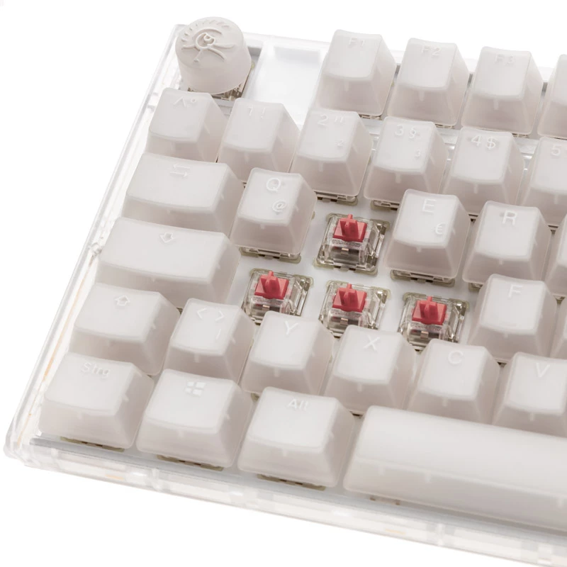 Teclado Ducky One 3 TKL Gaming USB QWERTZ alemão branco