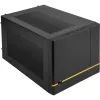 SilverStone SUGO SG14B - Torre - Mini-DTX - sem fonte de alimentação (ATX / PS/2) - preto - USB/Áudio (SST-SG14B)