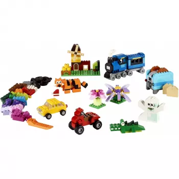LEGO 10696 Classic Caixa de Blocos Criativos Média – armazenamento fácil, blocos coloridos, conjunto de construção para crianças, rapazes e raparigas a partir dos 4 anos