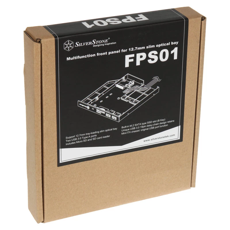 Painel de E/S Silverstone FPS01