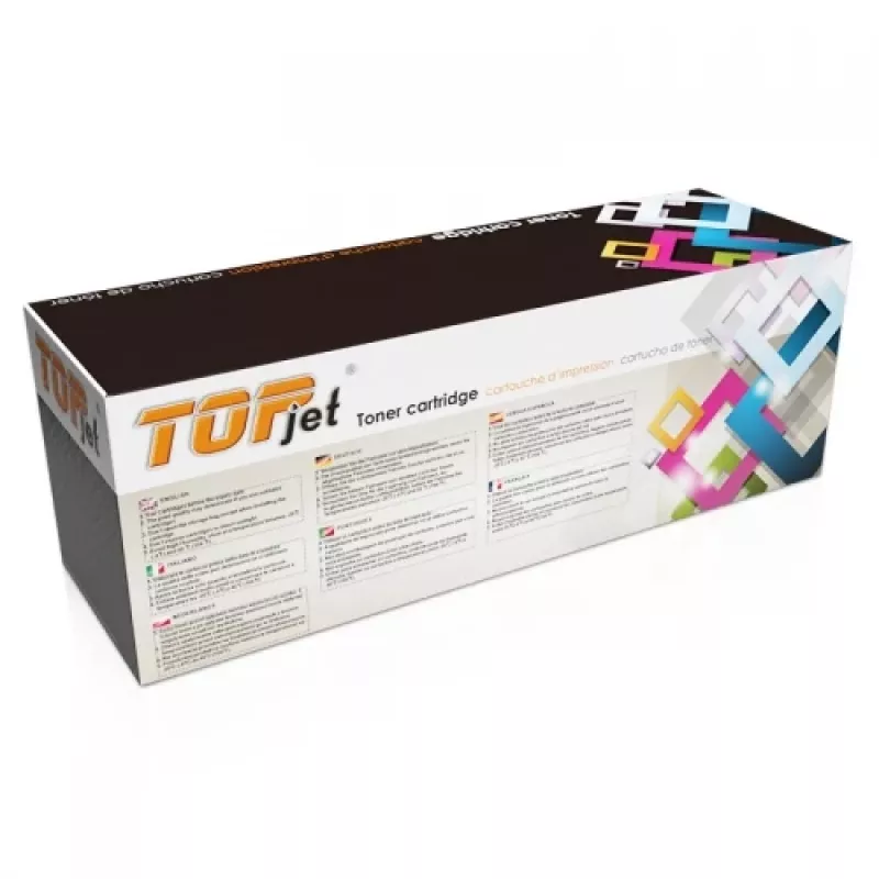 Tinteiro universal compatível novo TopJet Hewlett-Packard CC364X/CE390X, preto, 24000 páginas