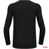 Odlo BL TOP Crew Neck L/S MERINO 200 t-shirt homem, tamanho M, preto