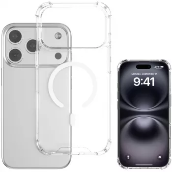 Capa Border 4smarts Ibiza para Apple iPhone 17 Pro Max 17,5 cm transparente