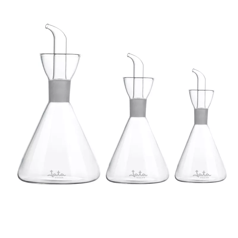 Dispensador de óleo e vinagre JATA HACC4537 500 ml Vidro Transparente